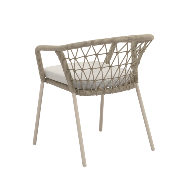 Silla Exterior WELLS, Metal / Cuerda... Silla Exterior WELLS, Metal / Cuerda...