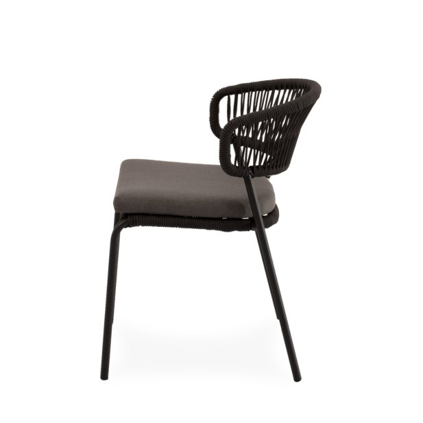 Silla Exterior ELLIS, Metal / Cuerda...