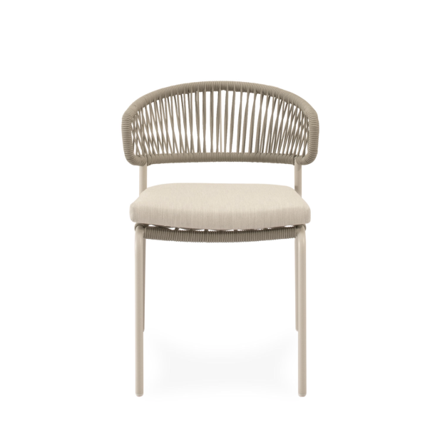 Silla Exterior ELLIS, Metal / Cuerda...