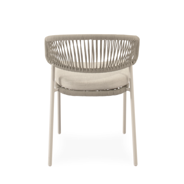 Silla Exterior ELLIS, Metal / Cuerda...