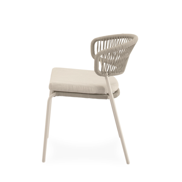 Silla Exterior ELLIS, Metal / Cuerda...