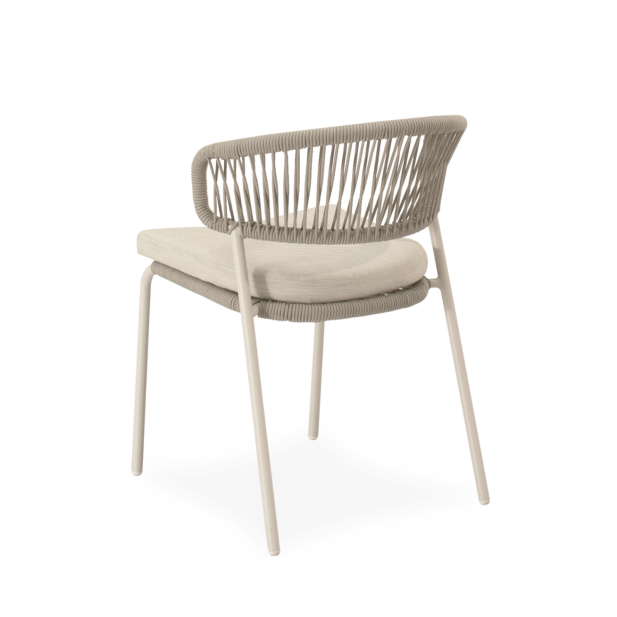 Silla Exterior ELLIS, Metal / Cuerda...