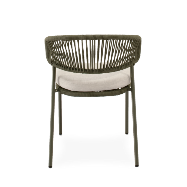 Silla Exterior ELLIS, Metal / Cuerda...