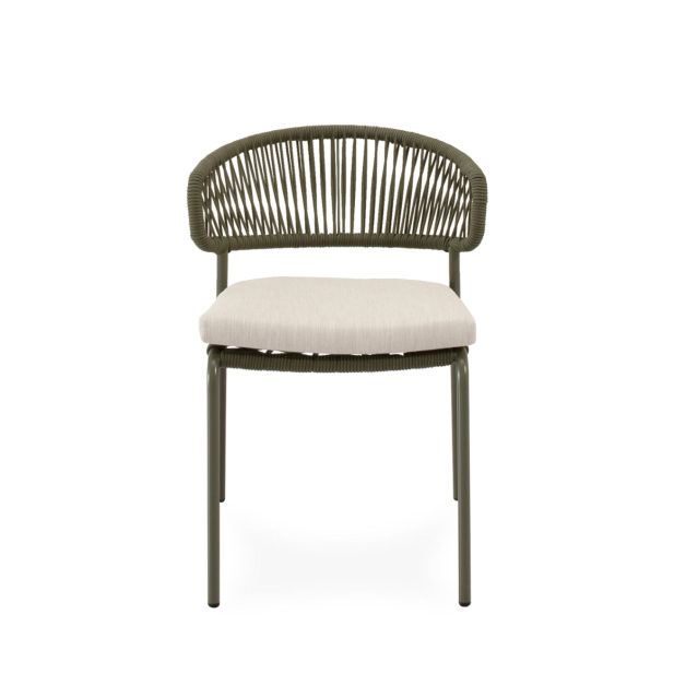 Silla Exterior ELLIS, Metal / Cuerda...