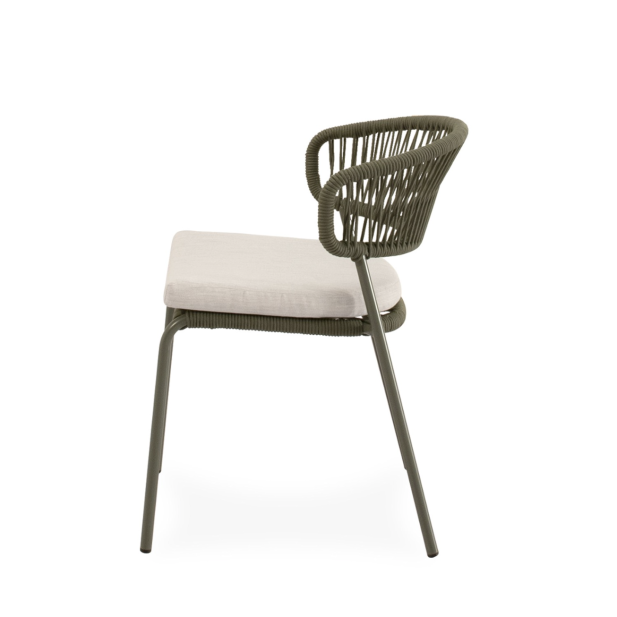 Silla Exterior ELLIS, Metal / Cuerda...