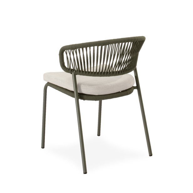 Silla Exterior ELLIS, Metal / Cuerda...