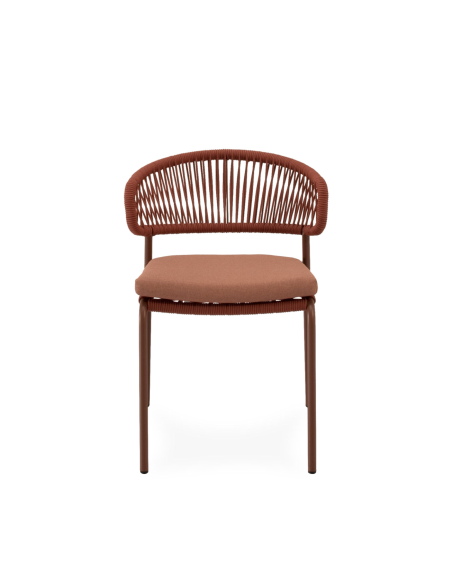 Exterior ELLIS, Metal / Cuerda Terracota