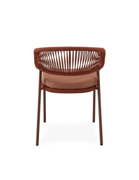 Exterior ELLIS, Metal / Cuerda Terracota