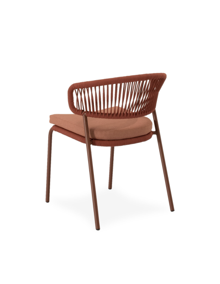 Exterior ELLIS, Metal / Cuerda Terracota