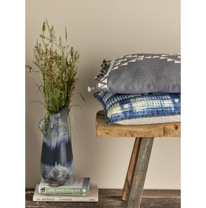 Cojín FILLIPA 60x40cm, Algodón Azul - Bloomingville; Vackart; 82057354 2