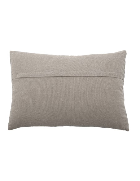 Cojín JIYAR 60x40 cm, Algodón Negro - Bloomingville