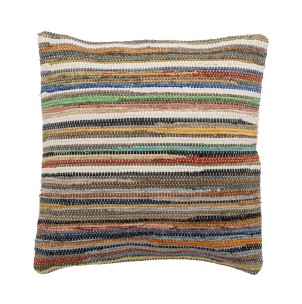 Cojín LOVIS 50x50 cm, Algodón Rojo - Bloomingville; Vackart; 82066418