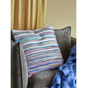 Cojín LOVIS 50x50 cm, Algodón Rojo - Bloomingville; Vackart; 82066418 2