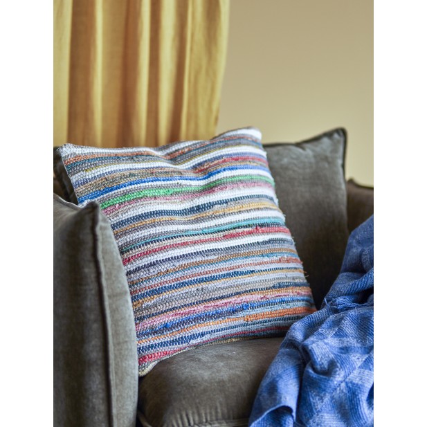 Cojín LOVIS 50x50 cm, Algodón Rojo -...