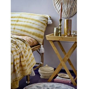 Colcha DECIA 260x220, Algodón Recicla/Amarillo- Bloomingville 82052407 2