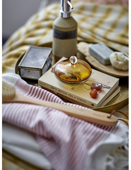 Colcha DECIA 260x220 cm, Algodón Reciclado / Amarillo - Bloomingville