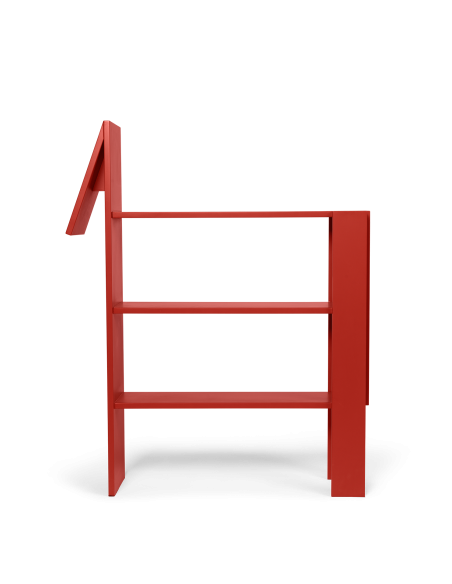 Estantería HORSE - Rojo Amapola - Ferm Living