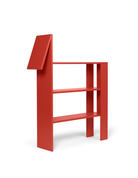 Estantería HORSE - Rojo Amapola - Ferm Living; Vackart; 1104268914