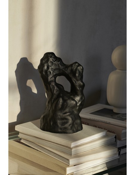 Pieza Decorativa GROTTO, Metal Negro - Ferm Living