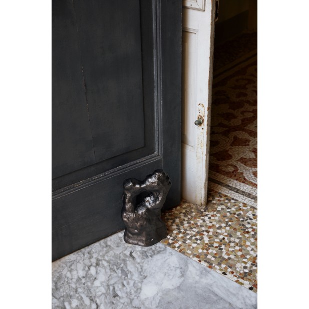 Pieza Decorativa GROTTO, Metal Negro...