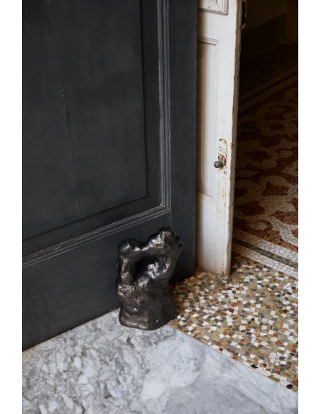 Pieza Decorativa GROTTO, Metal Negro - Ferm Living