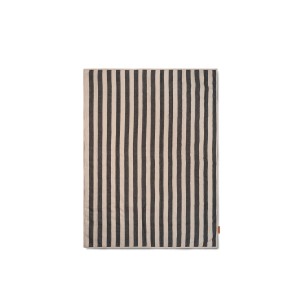 Manta Acolchada GRAND 170x120cm, Arena/Negro - Ferm Living; 1104264319