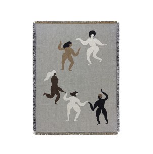Manta Tapiz FREE 170x120cm, Algodón Orgánico - Ferm Living; 1104267424