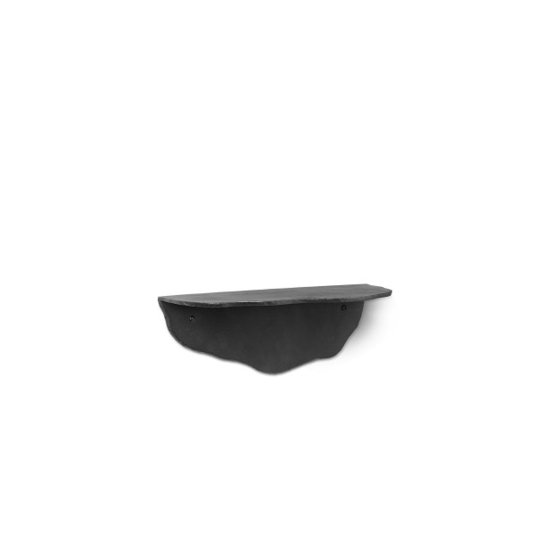 Estante de Pared FRACTURE, Aluminio Negreado - Ferm Living; 1104263730