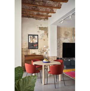 Silla ADD, Textil Caldera / Metal Negro - Teulat; Vackart; 16457_TE 2