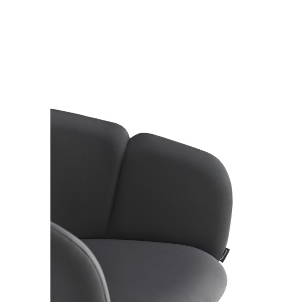 Silla con Brazos ADD, PU Negro /...