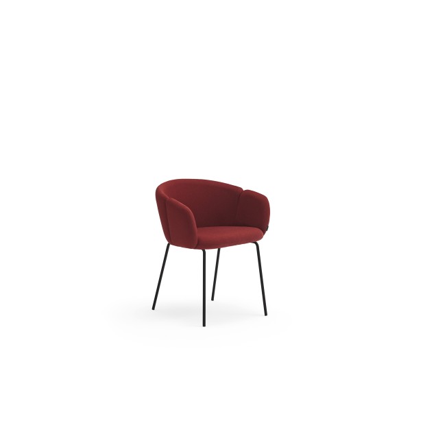 Silla con Brazos ADD, Caldera / Negro - Teulat; Vackart; 16463_TE