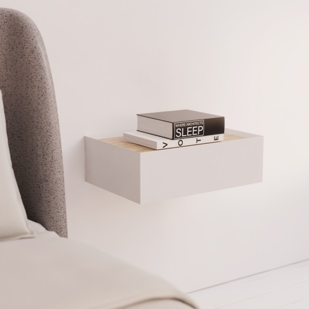 Mesita de Pared ARISTA, Blanco /...