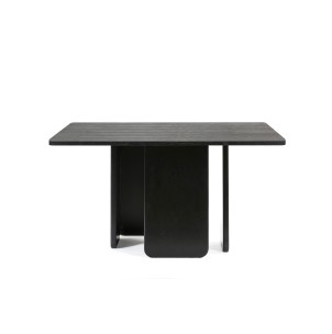 Mesa Cuadrada ARQ 137 cm, Negro - Teulat; Vackart; 13644_TE