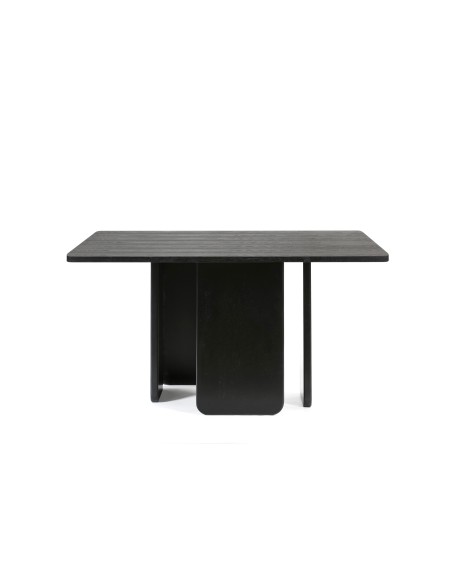 Mesa Cuadrada ARQ 137 cm, Negro - Teulat; Vackart; 13644_TE
