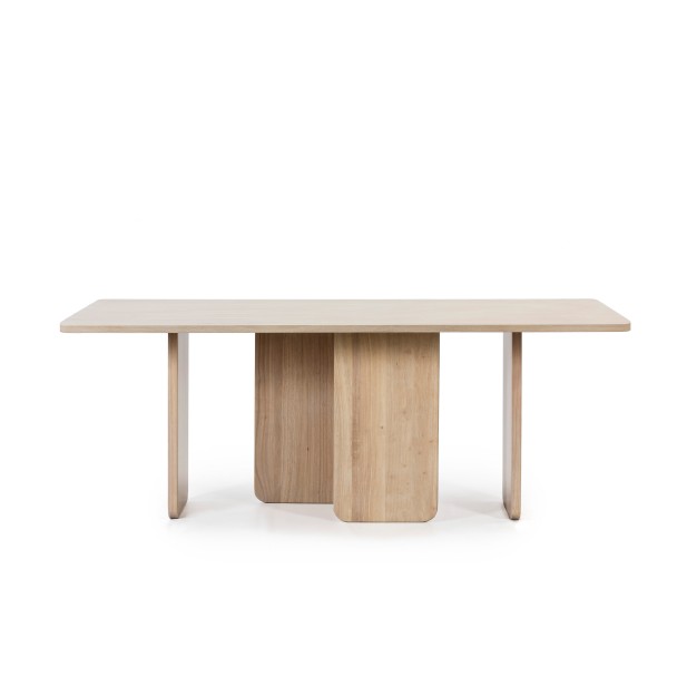Mesa Rectangular ARQ 200 cm, Natural Claro - Teulat; Vackart; 13641_TE
