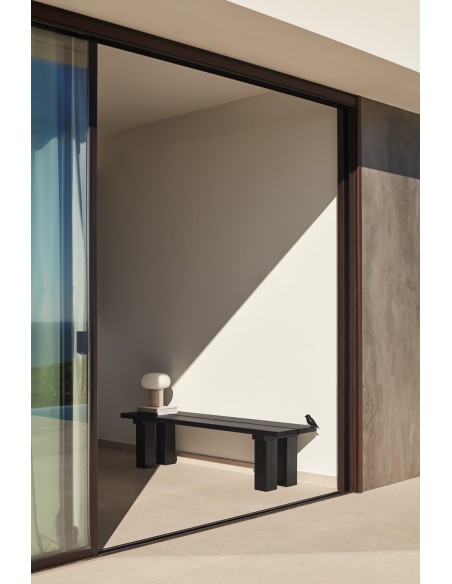 Banco BANDA 180 cm, Negro - Teulat