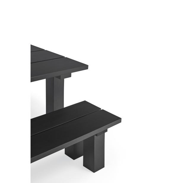 Banco BANDA 180 cm, Negro - Teulat