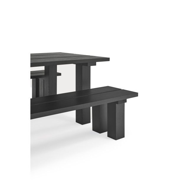 Banco BANDA 180 cm, Negro - Teulat