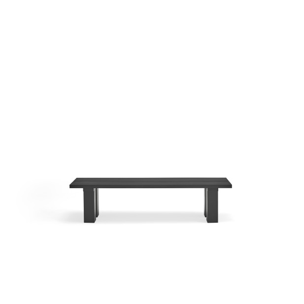 Banco BANDA 180 cm, Negro - Teulat; Vackart; 14997_TE