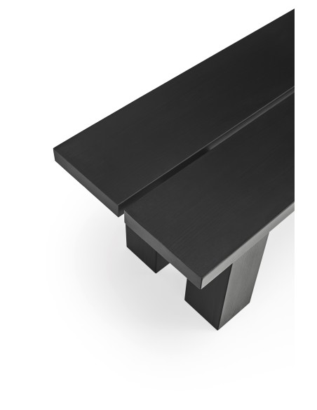 Banco BANDA 180 cm, Negro - Teulat