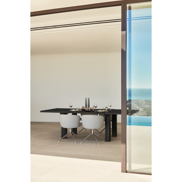 Banco BANDA 260 cm, Negro - Teulat