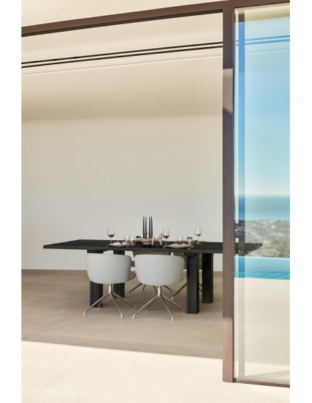 Banco BANDA 260 cm, Negro - Teulat