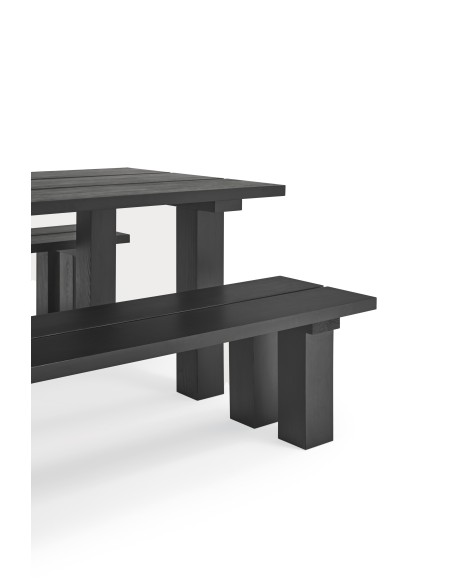 Banco BANDA 260 cm, Negro - Teulat