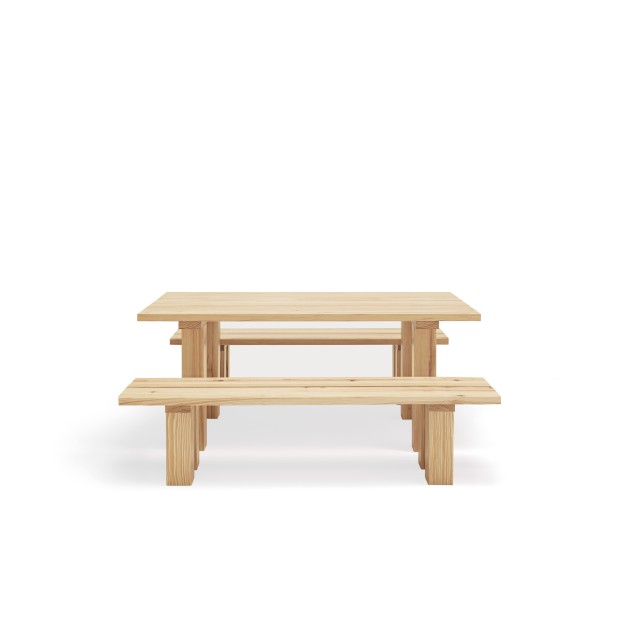 Mesa Rectangular BANDA 180x100 cm,...