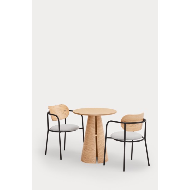 Mesa Redonda CEP Ø65 cm, Natural -...