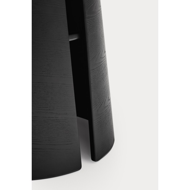 Mesa Redonda CEP Ø65 cm, Negro - Teulat