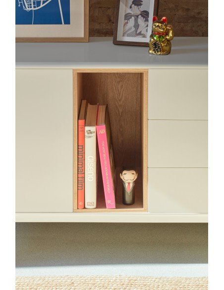 Aparador CORVO 136 cm, Crema - Teulat