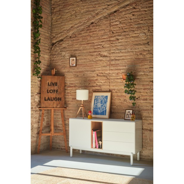 Aparador CORVO 136 cm, Crema - Teulat Aparador CORVO 136 cm, Crema - Teulat