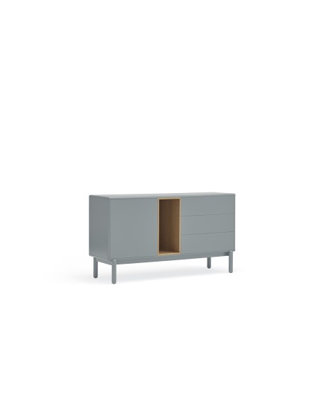 Aparador CORVO 136 cm, Gris Perla - Teulat