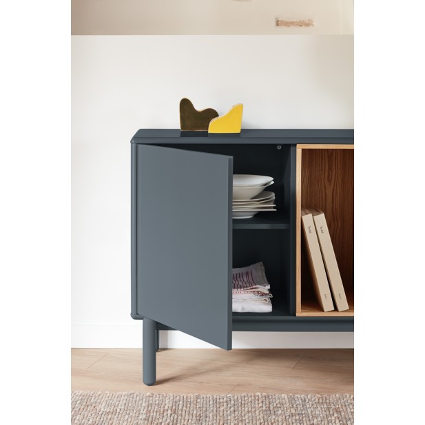 Aparador CORVO 136 cm, Gris Antracita... Aparador CORVO 136 cm, Gris Antracita...